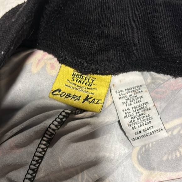 Men’s Cobra Kai Never dies pajama pants with waiste tie! King cobras. - Picture 4 of 4